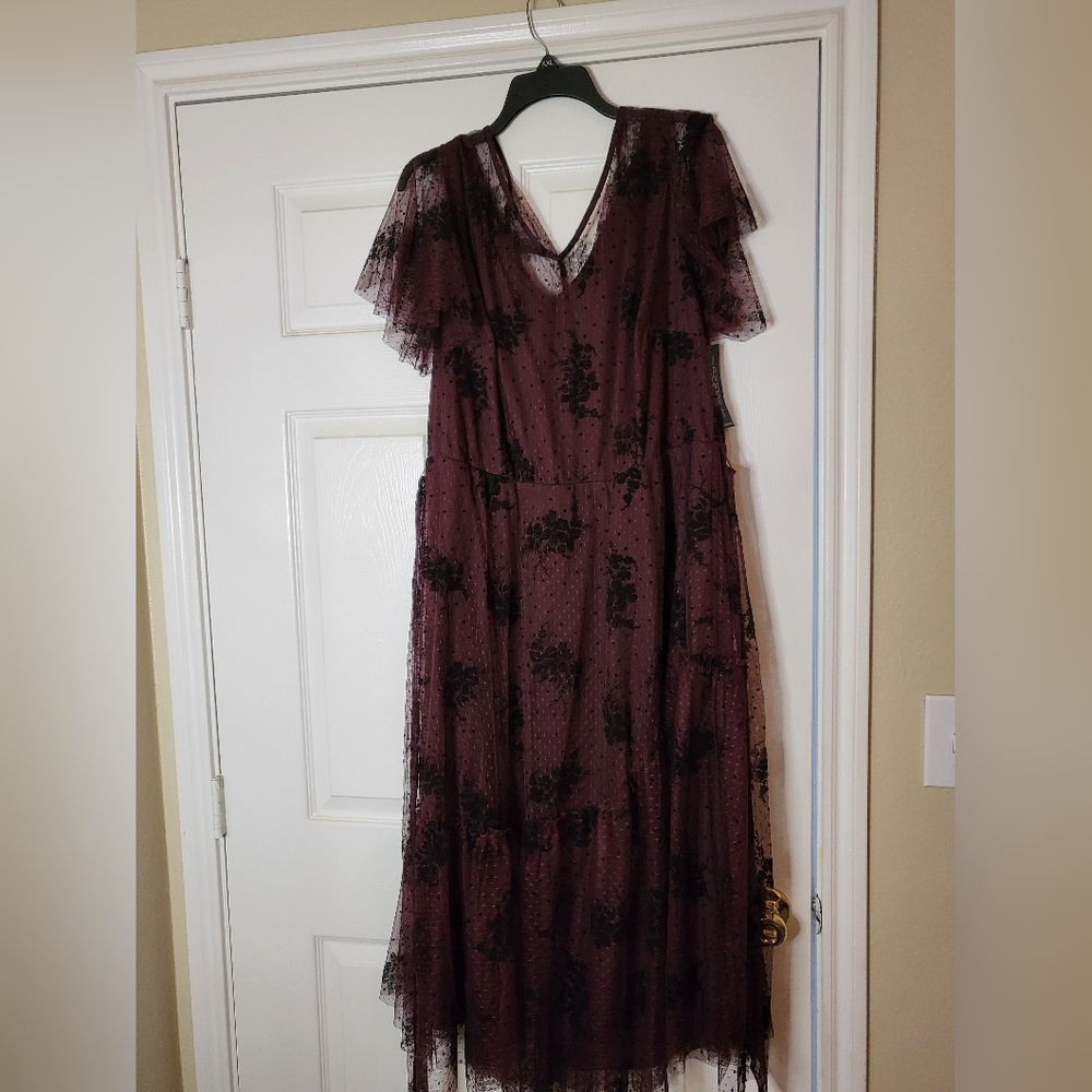 Lane Bryant floral dress
